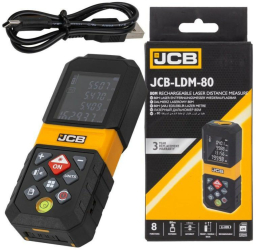 Telemetru cu laser JCB 80m 