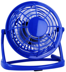 Ventilator de masa cu USB diametru 14 cm albastru Vivo T1527-BLUE