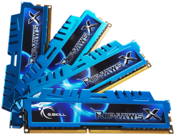 Kit Memorie G.SKILL RipjawsX 32GB DDR3-1600Mhz CL9 Quad Channel 