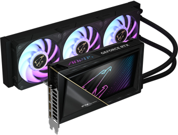 Placa video GIGABYTE AORUS XTREME WATERFORCE NVIDIA GeForce RTX 5090 32GB GDDR7 512-bit DLSS 4
