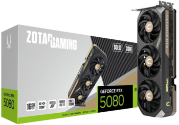 Placa video Zotac nVidia GeForce RTX 5080 Solid Core 16 GB GDDR7 256 bit