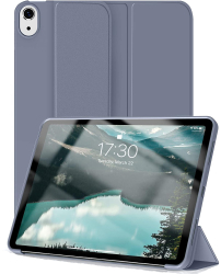 Husa Ultra Slim pentru Apple iPad A16 11-inch 2025 / 10.9-inch 2022 Silicon TPU Smart Cover &ndash Lavanda 