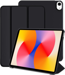 Husa Ultra Slim pentru Huawei MatePad SE 11 2024 11.0& Silicon TPU Smart Cover &ndash Negru 
