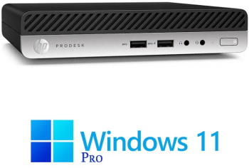 Mini PC HP ProDesk 400 G4 Hexa Core i5-8500T 16GB 1TB SSD NOU Win 11 Pro 