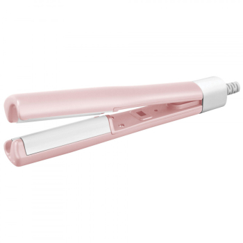 Placa de indreptat par ELITE EHS-1353 18W 200C Accesorii Roz/alb