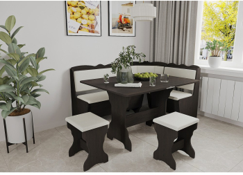 Set coltar bucatarie Rodos Wenge + Fildes 