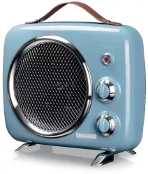 Soba ventilata Ariete VINTAGE 0808/05 2000W 2 trepte Indicator putere Temperatura reglabila Albastru 