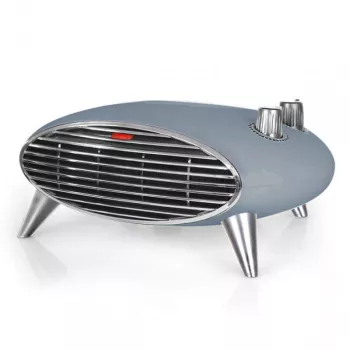Soba ventilata Ariete Vintage 2.0 8211/05 2000W 2 trepte Aer rece Termostat Functionare silentioasa Albastru 