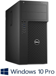 Workstation Dell Precision 3620 MT Quad Core E3-1225 v5 512GB SSD Win 10 Pro 
