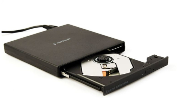 DVD writer extern Gembrid DVD-USB-04 conexiune USB 2.0 negru 