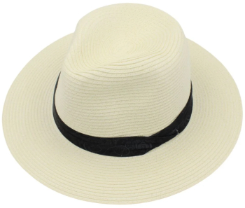 Palarie de plaja barbati nature banda neagra 