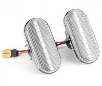 Set 2 Semnalizari Aripa LED pentru Dacia Duster Lodgy Dokker &ndash 