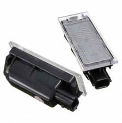 Set Lampi Numar Led Dacia Duster 2 2019 - prezent Logan 2 Facelift 2017 - prezent 