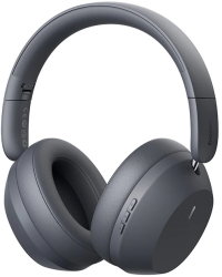Casti Over-Ear Baseus Bass 35 Max Wireless Bluetooth 3D Surround Autonomie 50 ore Gri 