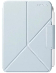 Husa de protectie Pitaka pentru iPad Mini 6/Mini (A17 Pro) MagEZ Folio 2 Albastru deschis