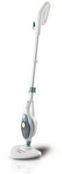 Aparat de curatat cu abur Ariete STEAM MOP 4164/00 10 in 1 1500 W 350 ml Cap rotativ Accesorii Alb/Albastru 