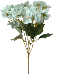 Buchet flori artificiale verzi 16x12x30 cm 