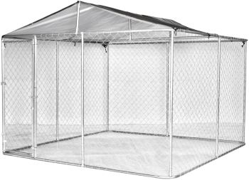 Cusca padoc tarc exterior pentru caini 4x2x1.8 m 