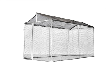 Cusca padoc tarc exterior pentru caini 4x2x2.2 m 