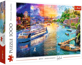 Puzzle Trefl 1000 Croaziera Pe Rau 