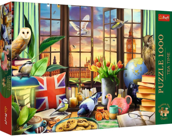 Puzzle Trefl 1000 Premium Plus Tea Time Toate Lucrurile Britanice 