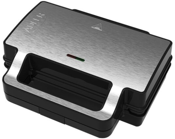 Sandwich maker 2in1 1400W Placi Antiaderente si detasabile Indicator luminos Argintiu 