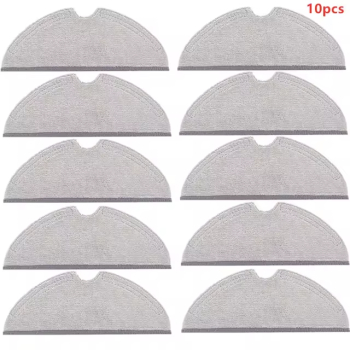 Set 10 Lavete Compatibile Roborock S5 MAX S6 MAX PURE S50 S55 E25 Mopuri Accesorii Curatare 