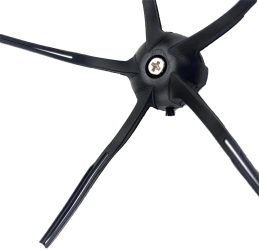 SET 2 X Perie laterala sau perie de colt compatibila Roborock S5MAX S6MAX S7 ULTRA MAXV NEGRU 
