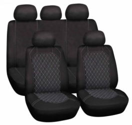 Set Huse Scaun Universale SPIDERWEB Negru/Gri Bottari 