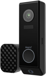 Sonerie Video Arenti P10 WiFi baterie reincarcabila vedere nocturna camera 3+2MP lentile duale senzor miscare alerte Push pe telefon 