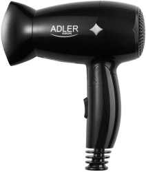 Uscator de par de voiaj Maner pliabil 1400 W 2 trepte de putere Negru 2 viteze 