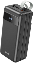 Acumulator extern HOCO J86B 60000 mA Power Delivery PD - Quick Charge 3.0 - Standard Charge 5V 22.5W Negru 