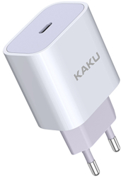 Adaptor priza Fast Charging USB-C cu Power Delivery 20W 3A Alb KSC-500 