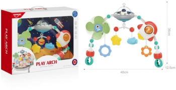 Arcada pentru carucior sau patut ajustabila si pliabila Play Arch