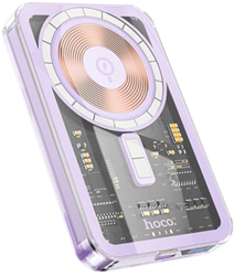 Baterie Externa pentru iPhone PD20W 5000mAh - Hoco Ice Crystal Q14 - Purple 