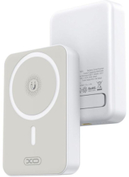 Baterie Wireless Magnetica XO-PR231 10.000mAh Incarcare PD20W cu Port Type-C Alb