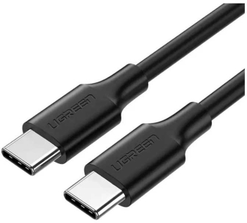 Cablu alimentare si date Premium Ugreen US286 50996 USB-C - USB-C 0.5m 60W /3A negru 