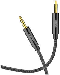 Cablu Audio HOCO UPA19 3.5 mm la 3.5 mm AUX 1m Negru 
