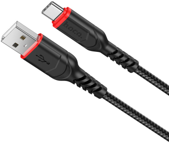 Cablu Date si Incarcare HOCO X59 Victory USB la USB Type-C 1m 2.4A Negru 