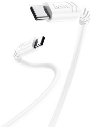 Cablu Date si Incarcare USB Type-C la USB Type-C HOCO X62 Fortune 1.5 m 100W 5A Alb 