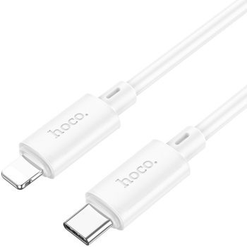 Cablu de date si incarcare Hoco X88 USB-C la Lightning 2.4A 1 Alb 