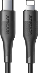 Cablu de date si incarcare Joyroom Type C Lightning 20 W 1.2 M Negru 