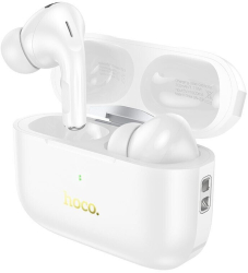 Casti Bluetooth 5.3 Active Noise Cancelling - Hoco EW56 Plus - White 