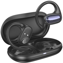 Casti Bluetooth Hoco EA4 Open-Ear Capacitate 500mAh Autonomie 6 Ore Design ergonomic Negru