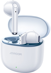 Casti fara fir Joyroom Model Jpods Series JR-PB2 BT 5.3 TWS IPX4 alb 