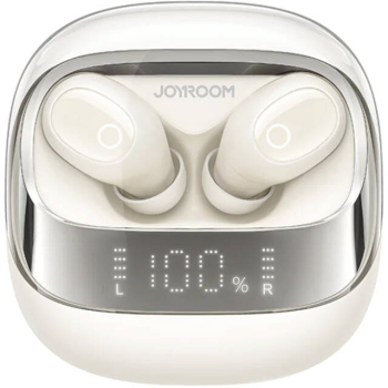 Casti Joyroom Series JR-DB2 TWS 2x 3 mW IP54 Bluetooth 5.3 USB-C Alb 