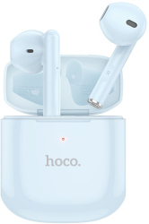 Casti stereo wireless Hoco 52.5 x 44.5 x 23 mm Albastru deschis 