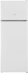 Frigider cu 2 usi Crown GN 263E Racire statica Iluminare LED Usi reversibile 213 l H 144 cm Clasa E Alb 