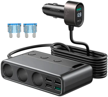 Incarcator auto Joyroom 154W 5x USB-A 1x USB-C 