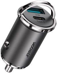 Incarcator Auto USB Type-C Fast Charging 45W - JoyRoom C-A35 - Gray 